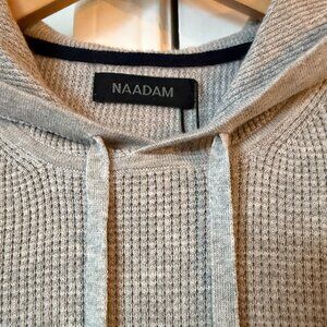 Naadam Gender Neutral Grey Thermal Hoodie